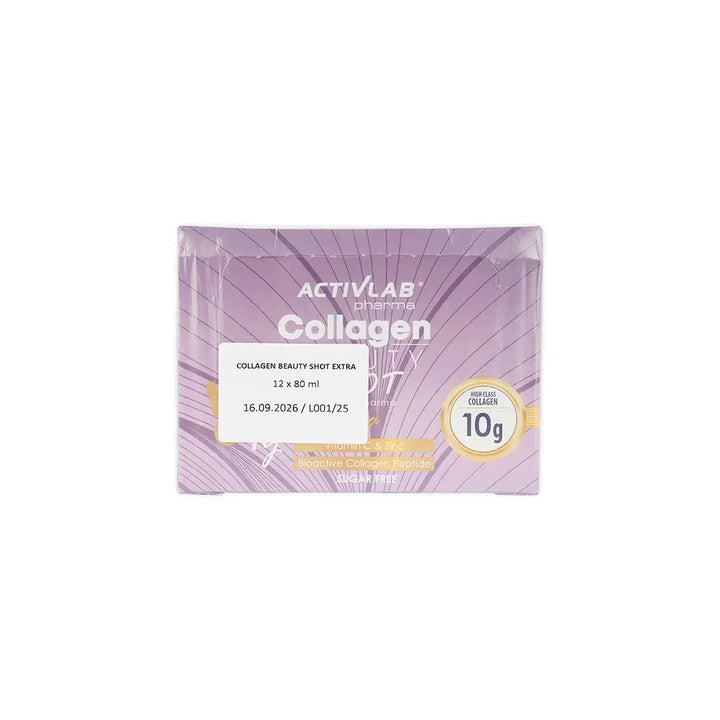 55162-Activlab Pharma Collagen Beauty Shot Extra 10g 12x80ml +4
