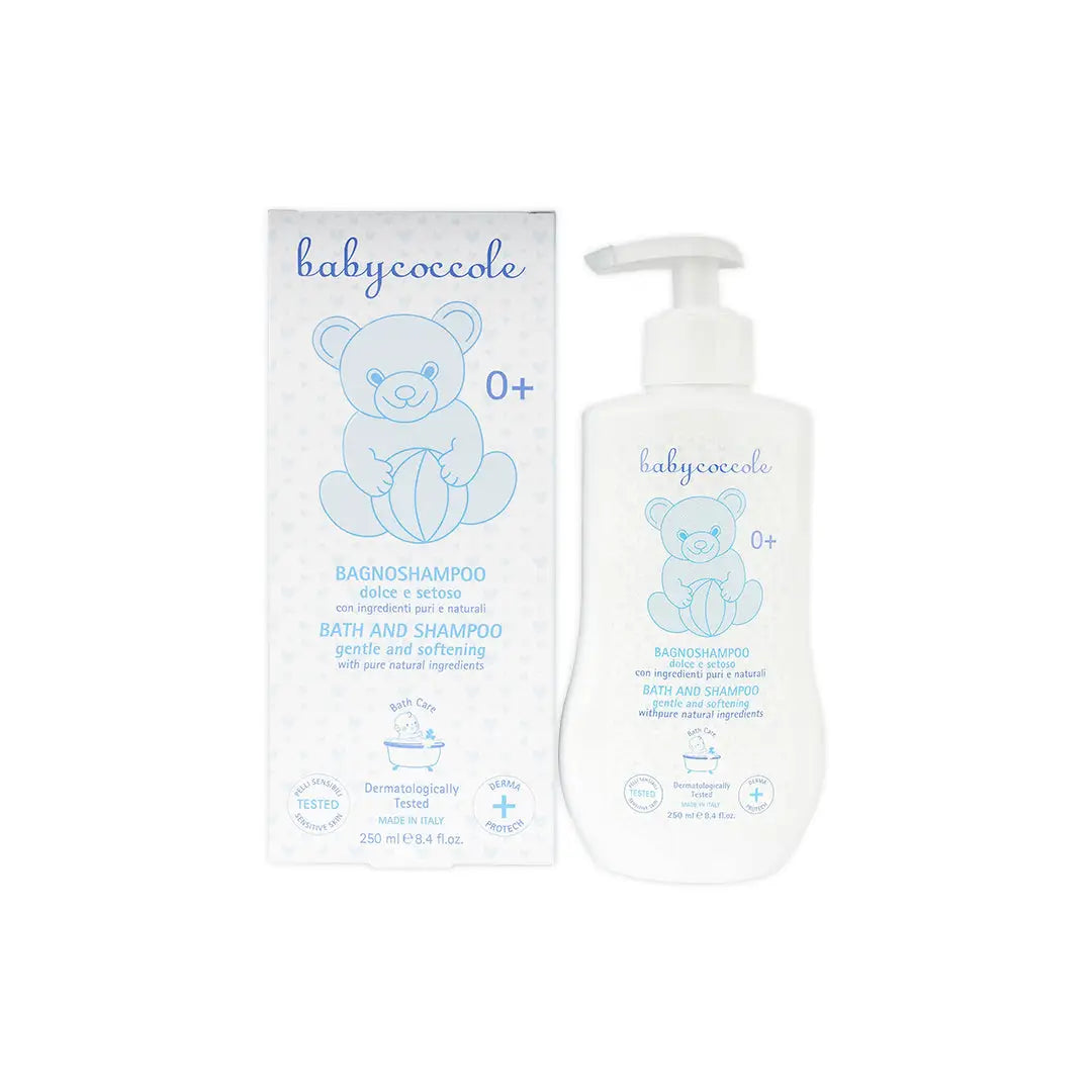 55172-Babycoccole Bath & Shampoo 250ml +1