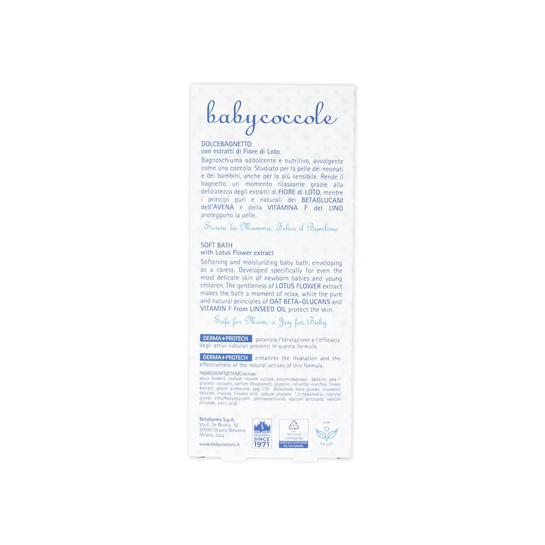 55173-Babycoccole Soft Bath 250ml +5