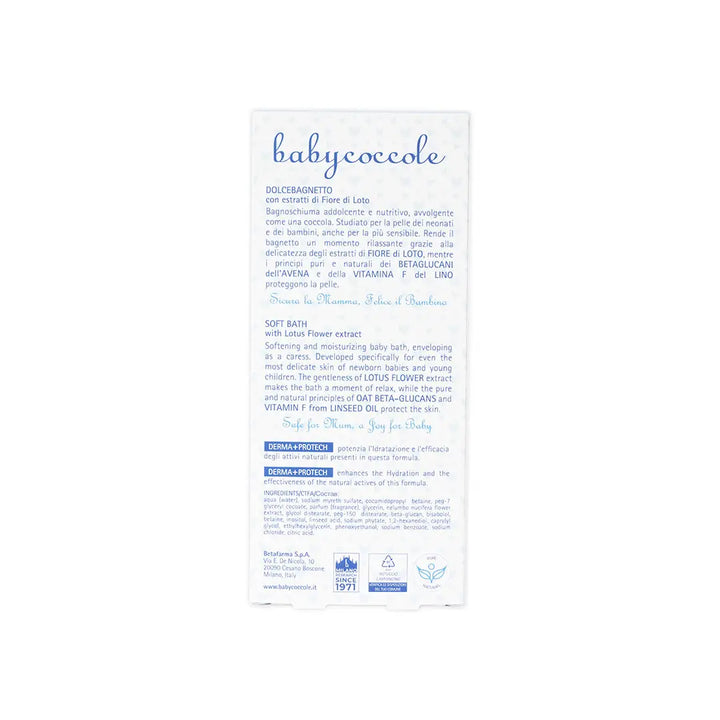 55173-Babycoccole Soft Bath 250ml +5
