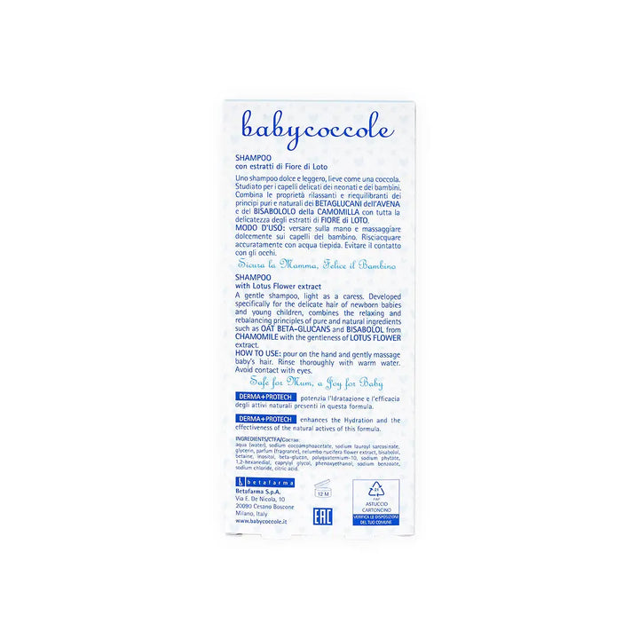 55175-Babycoccole Shampoo 250ml +6