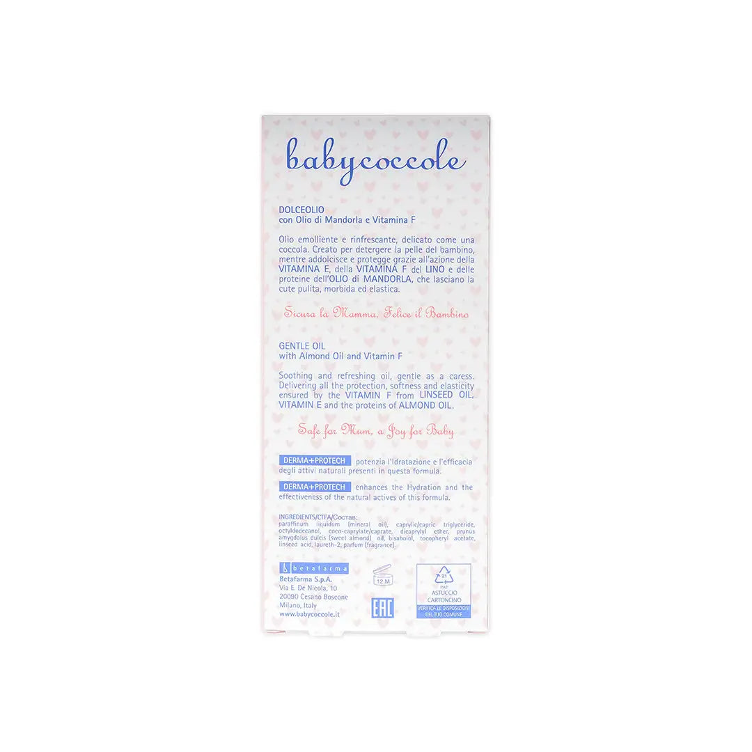 55176-Babycoccole Gentle Oil 250ml +5