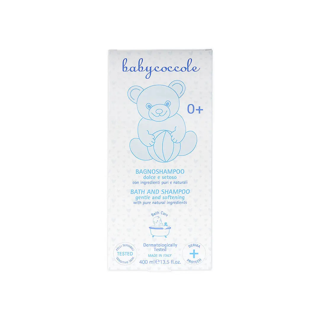 55179-Babycoccole Bath &amp; Shampoo 400ml +2