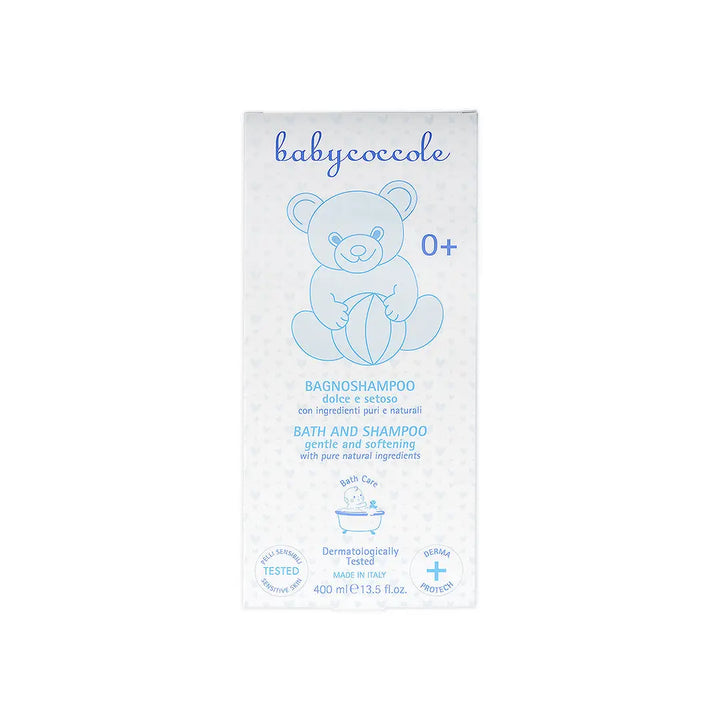 55179-Babycoccole Bath &amp; Shampoo 400ml +2