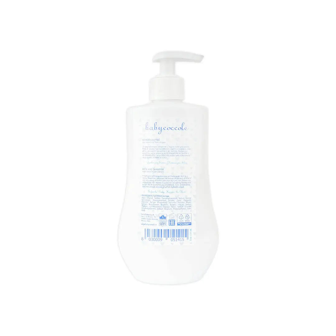 55179-Babycoccole Bath &amp; Shampoo 400ml +6