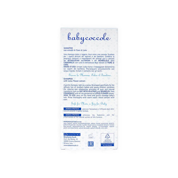 55180-Babycoccole Shampoo 400ml +6