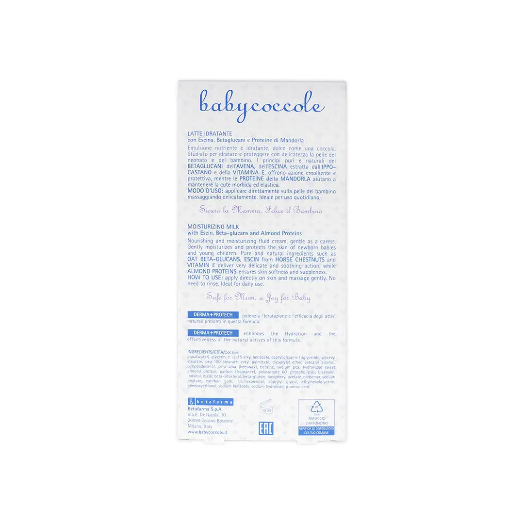 Babycoccole Moisturizing Milk 400ml