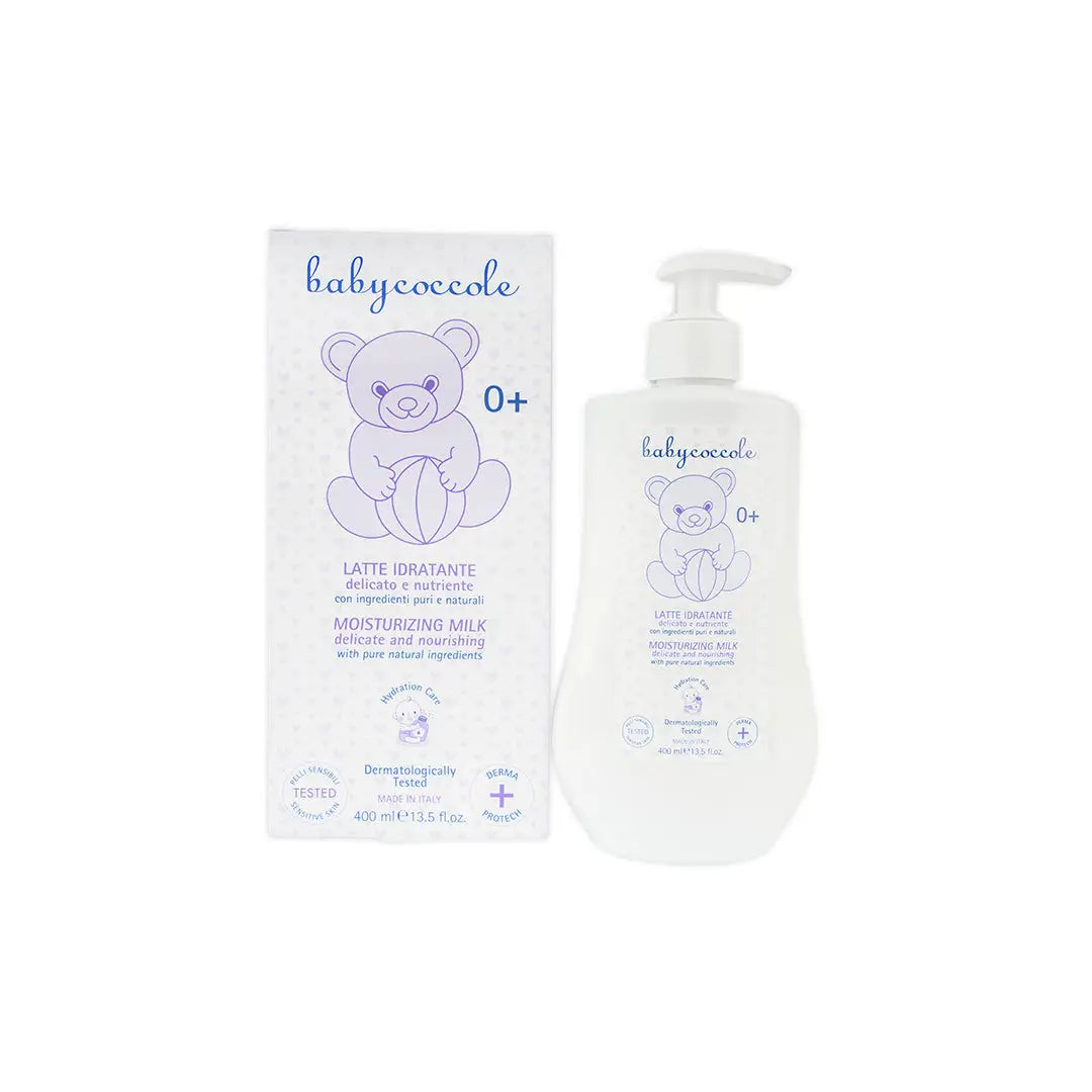 55181-Babycoccole Moisturizing Milk 400ml +1