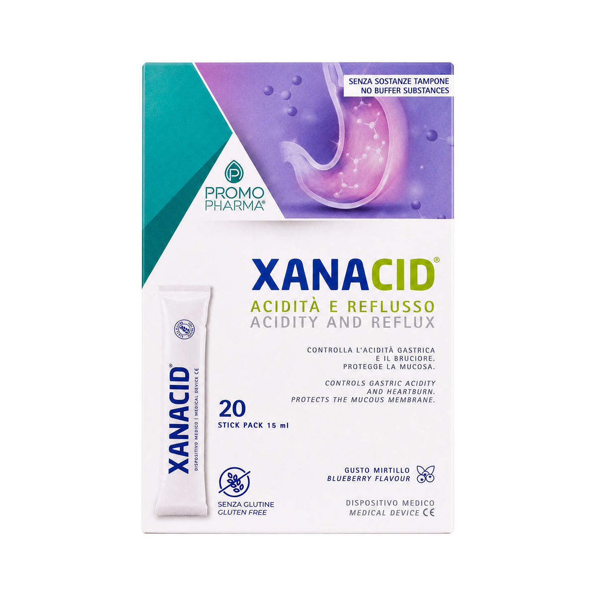55196-Promo Pharma Xanacid 20x15ml Sticks +1