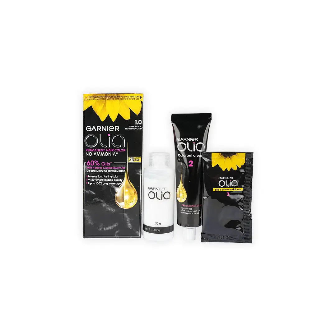 55199-Garnier Olia Hair Color No.1-Deep Black