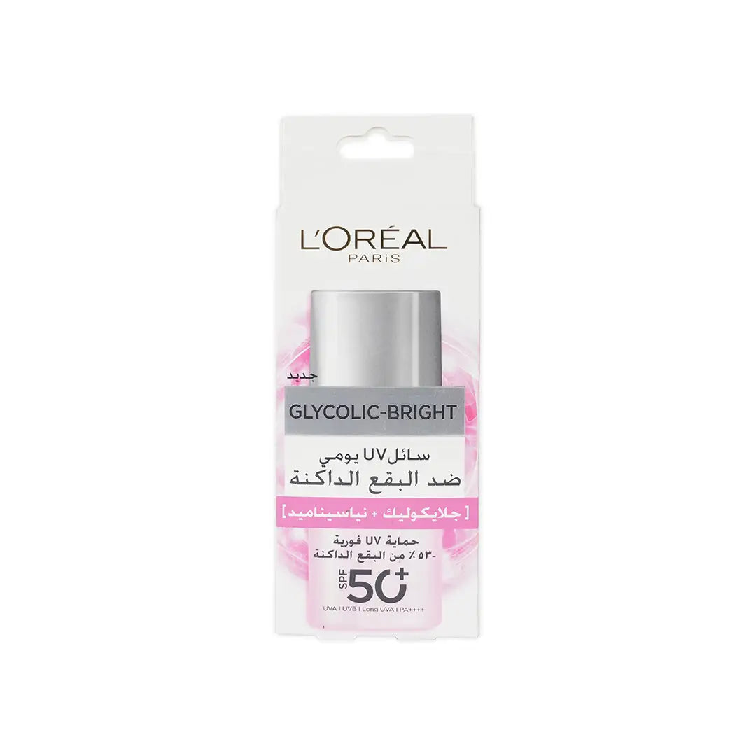 L'oreal Glycolic Bright SPF50+ 50ml