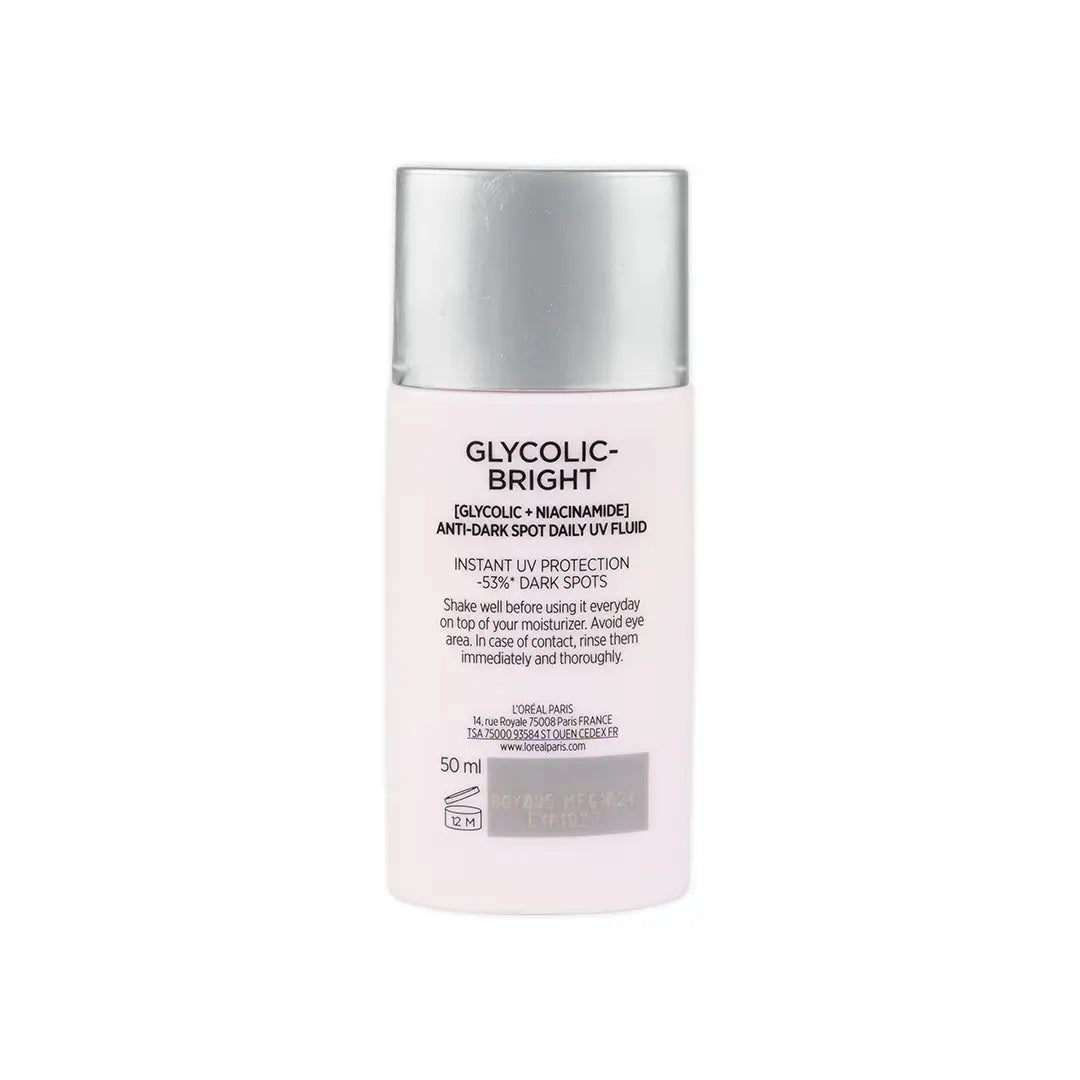 L'oreal Glycolic Bright SPF50+ 50ml