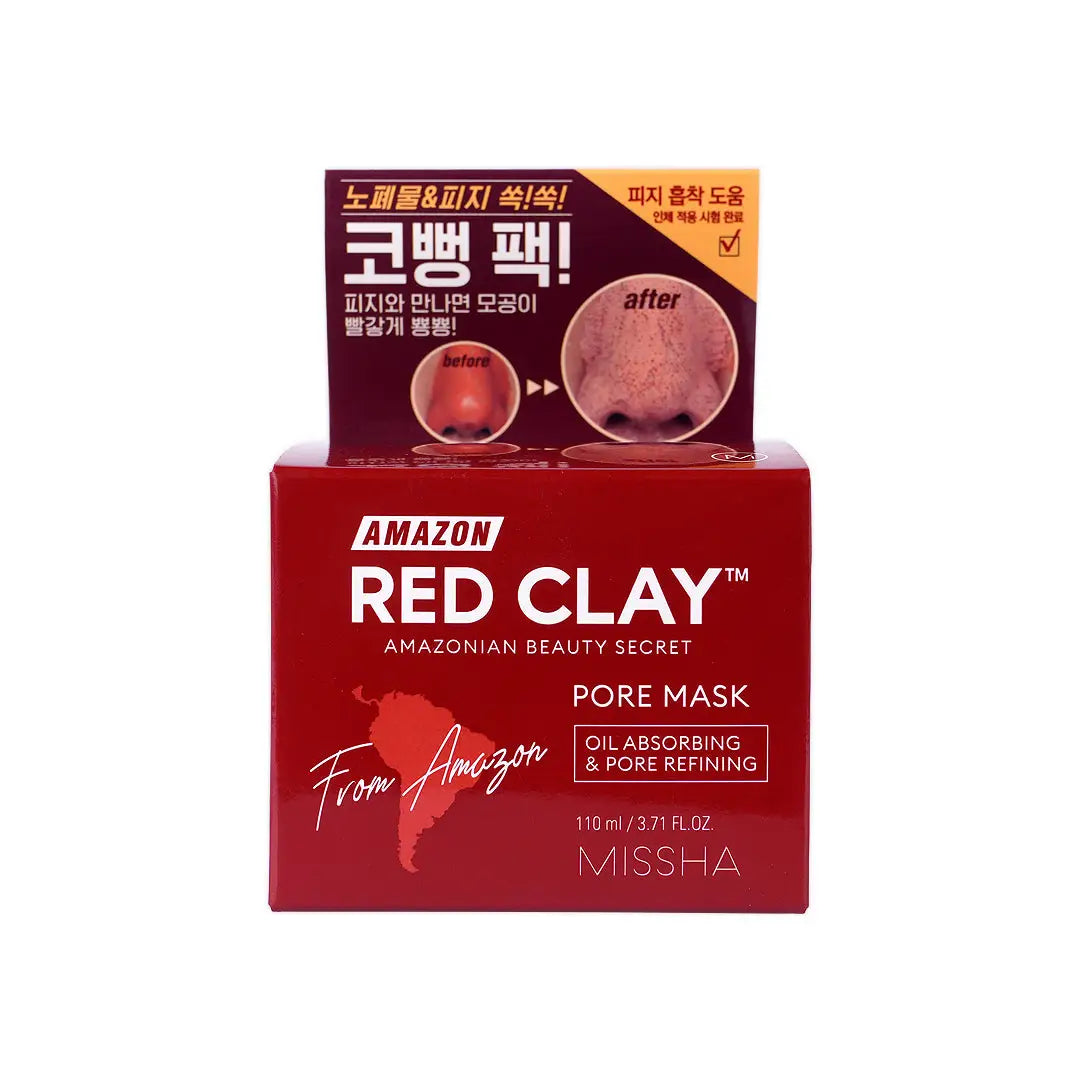 Missha Amazon Red Clay™ Pore Mask 110ml