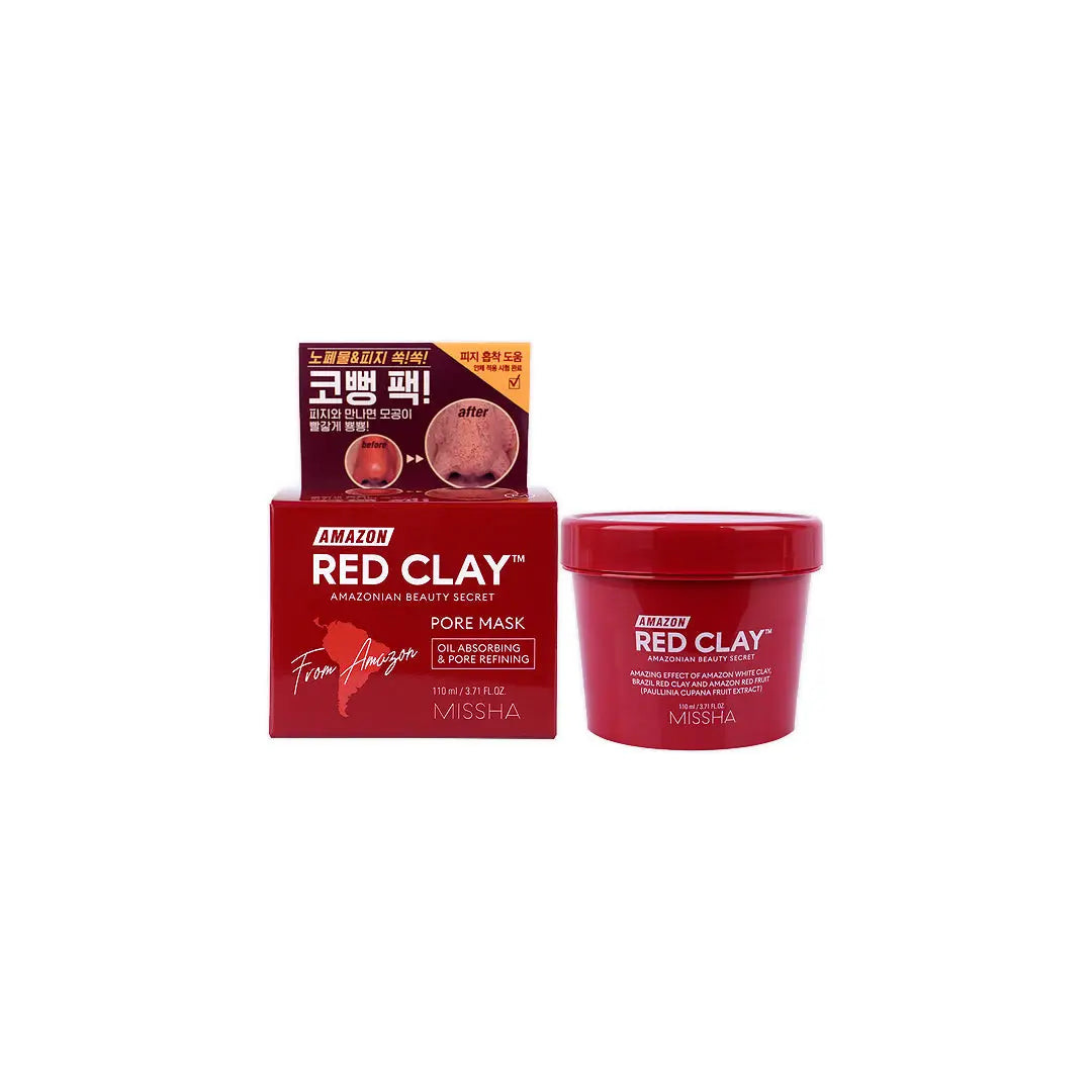 Missha Amazon Red Clay™ Pore Mask 110ml
