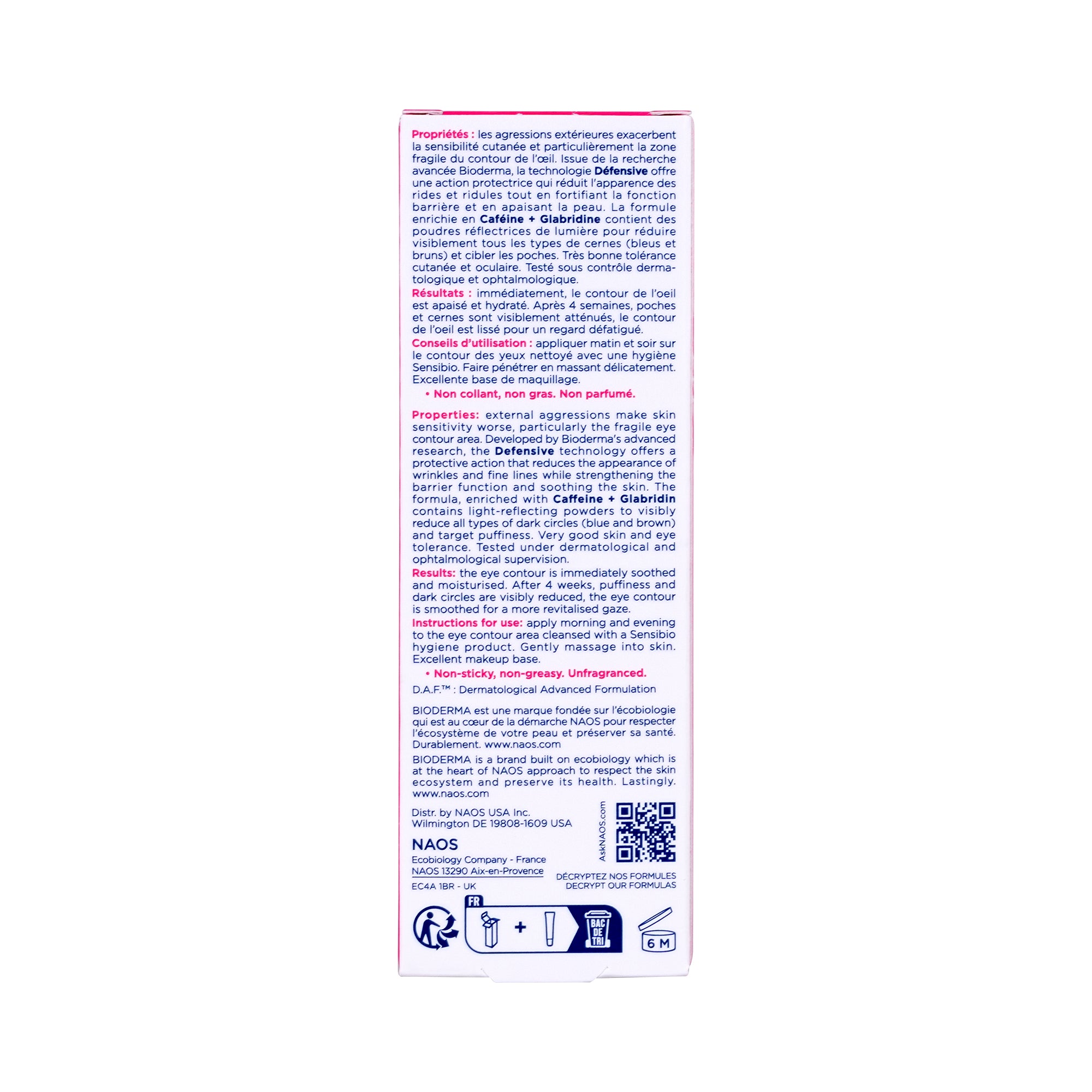 55230-Bioderma Sensibio Eye+ 15ml +5