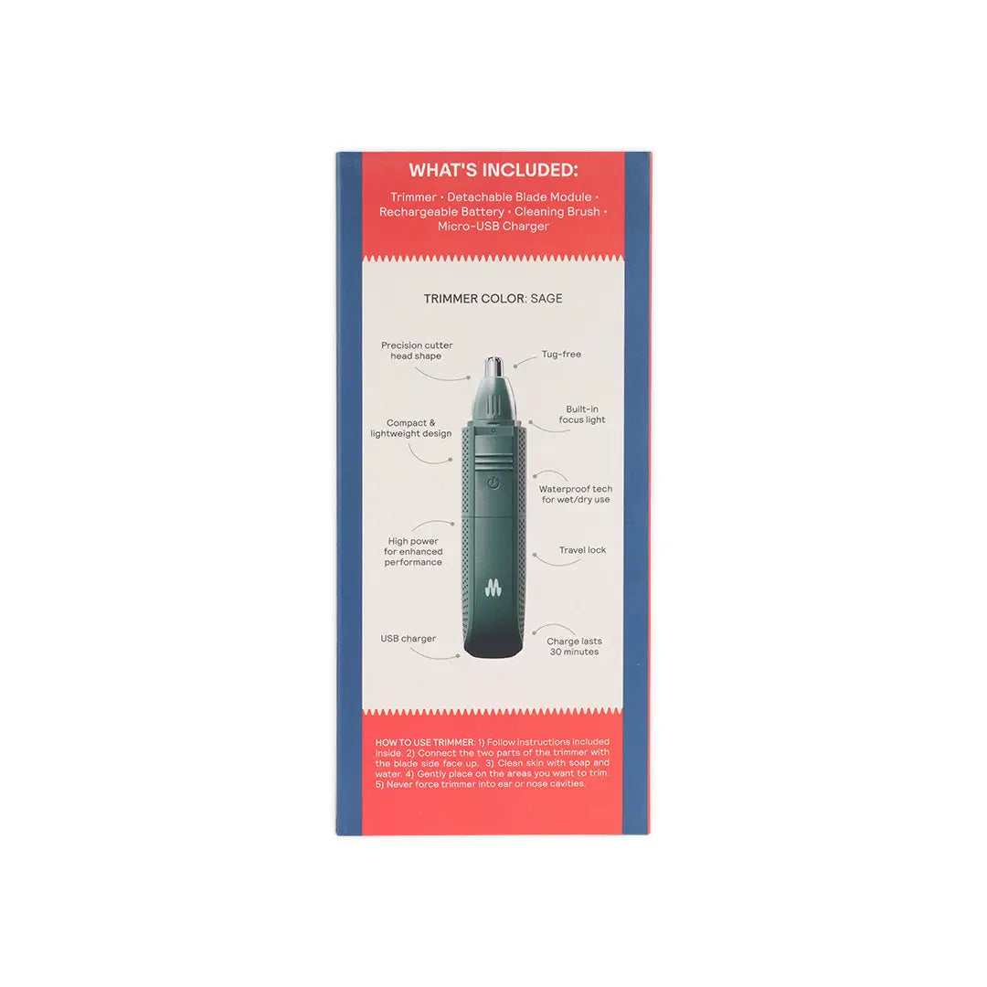 Meridian Nose & Ear Hair Trimmer-Sage