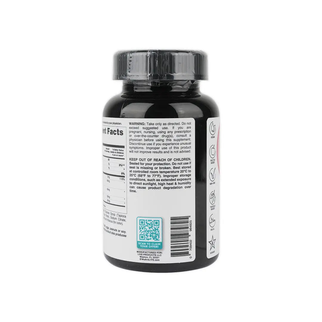 Livs Ashwagandha Plus 60 Gummies