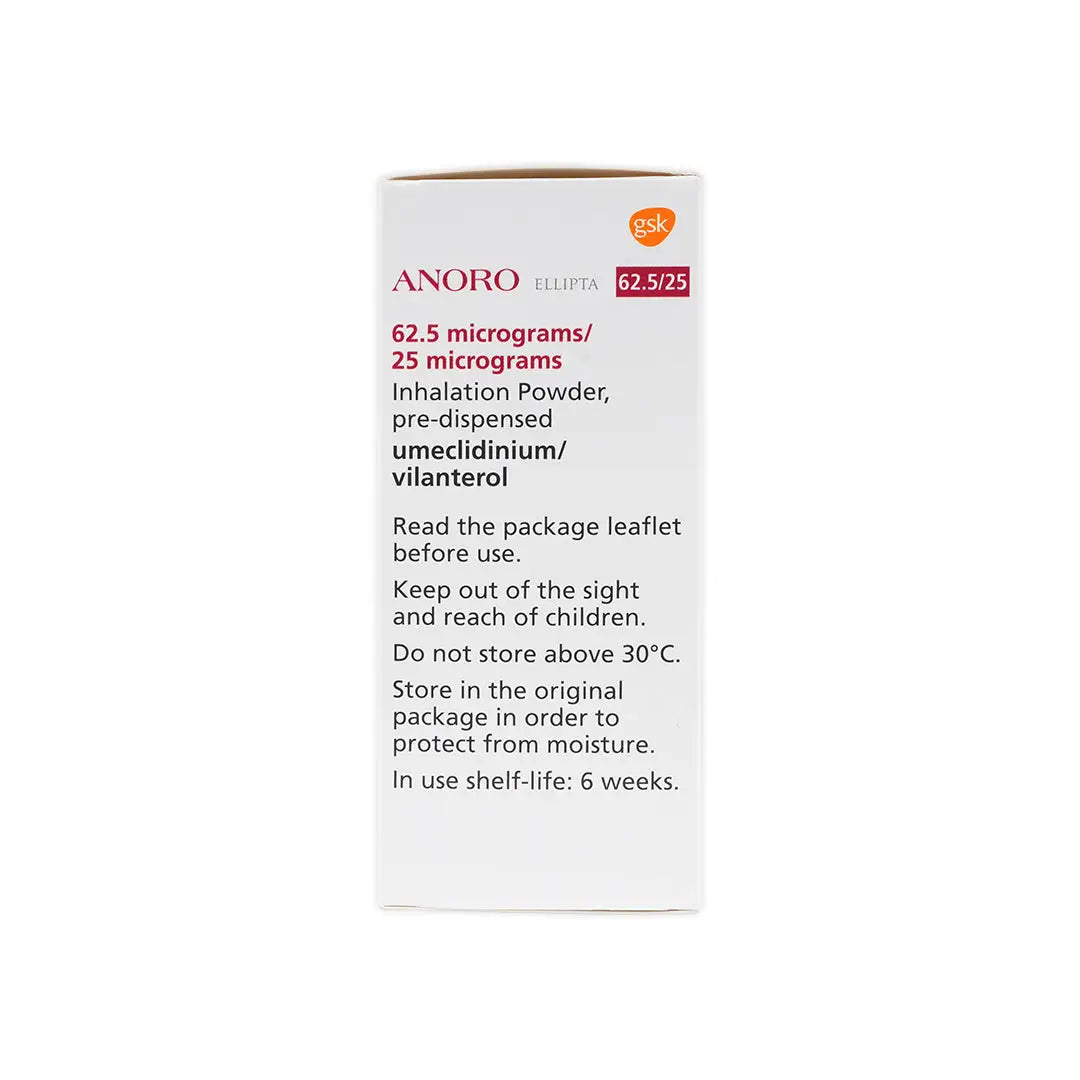 Anoro Ellipta 62.5/25 inh.powder 30doses
