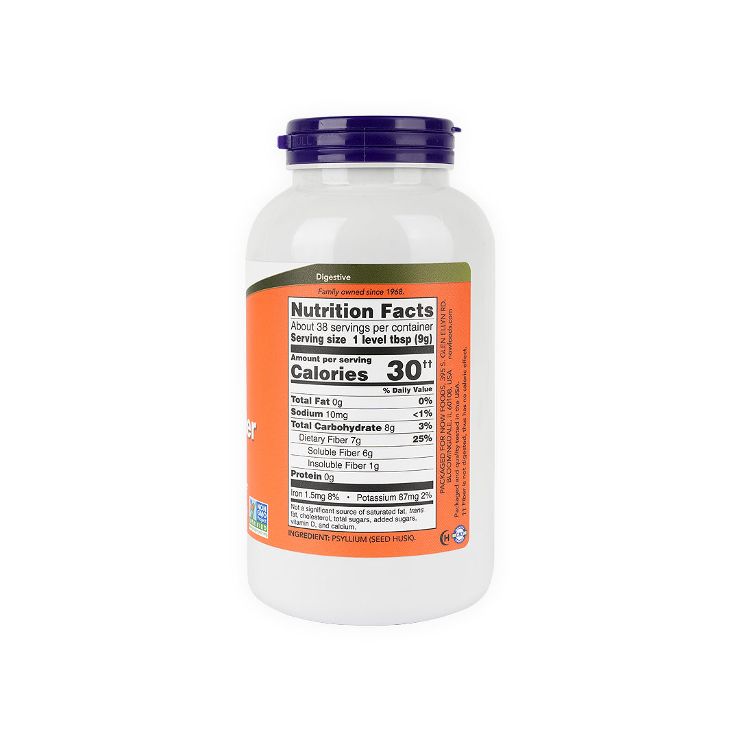 Now Psyllium Husk Powder 340g