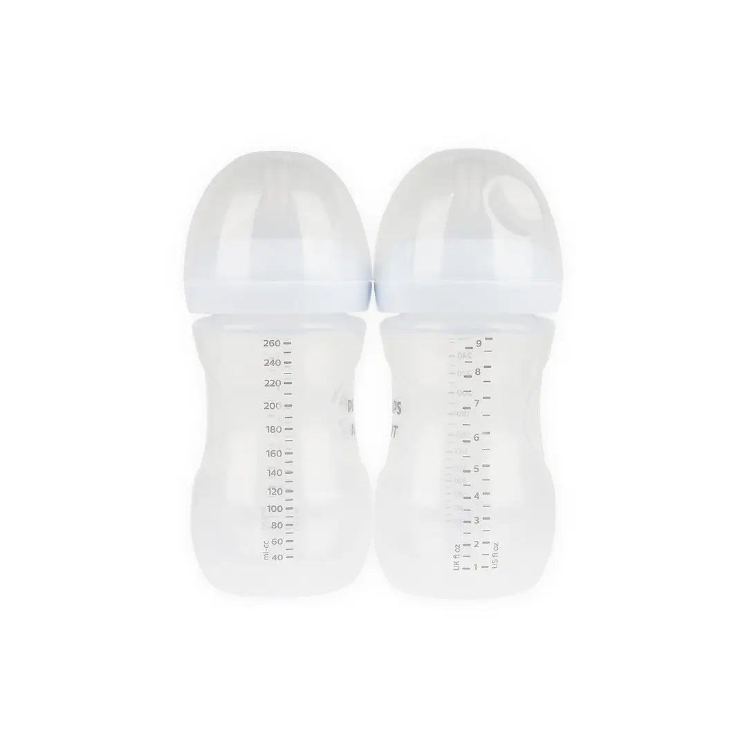 55269-Avent Natural Baby Bottle 1m+ 260ml 2Pcs-SCY903/02(PA703) +5