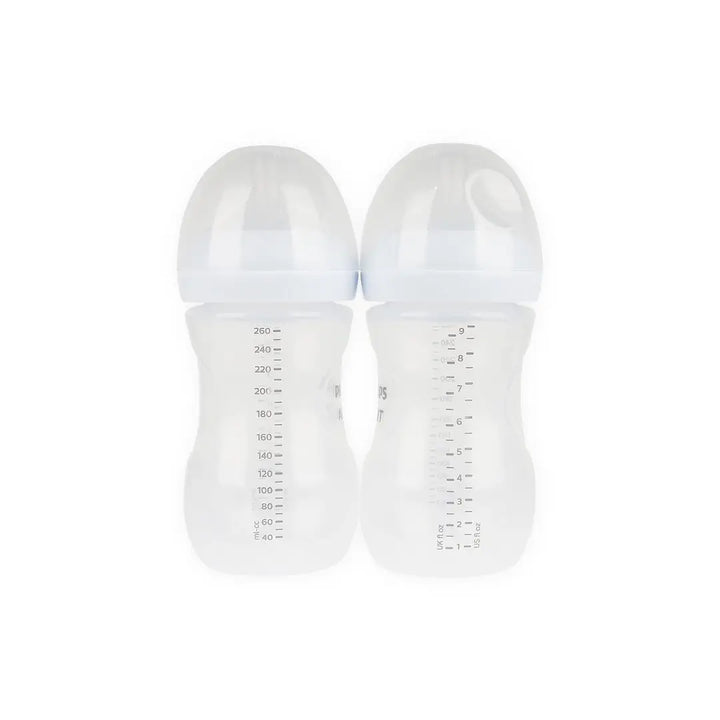 55269-Avent Natural Baby Bottle 1m+ 260ml 2Pcs-SCY903/02(PA703) +5