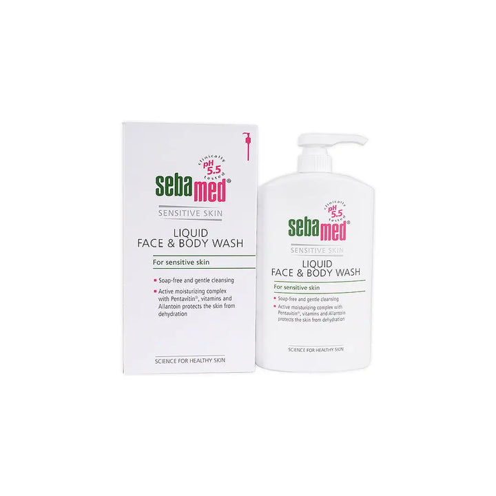 55277-Sebamed Sensitive Skin Face &amp; Body Wash 1000ml