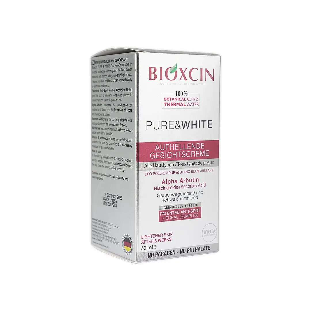 Bioxcin Pure & White Whitening Deo Roll On 50ml