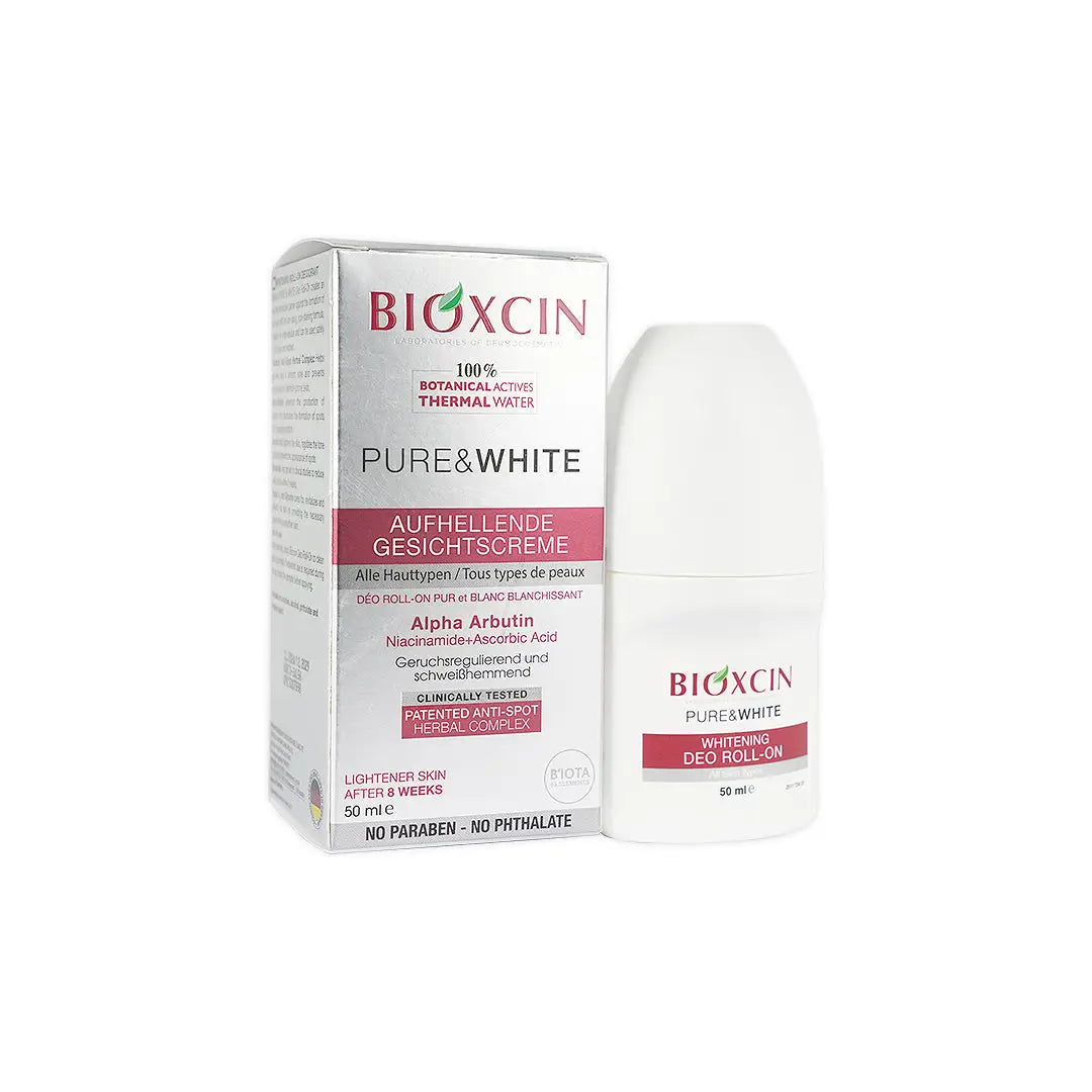 55284-Bioxcin Pure & White Whitening Deo Roll On 50ml