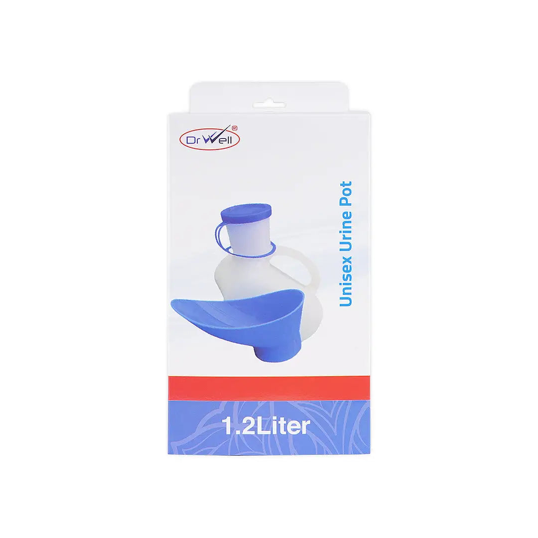 Dr Well Unisex Urine Pot 1200ml-White