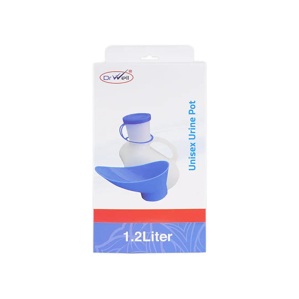 Dr Well Unisex Urine Pot 1200ml-White