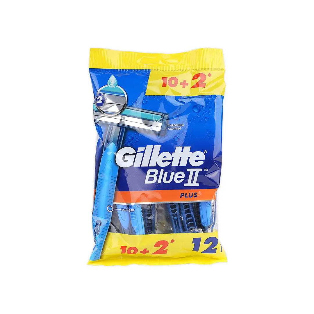 Gillette Blue 2 Plus 10+2Pcs