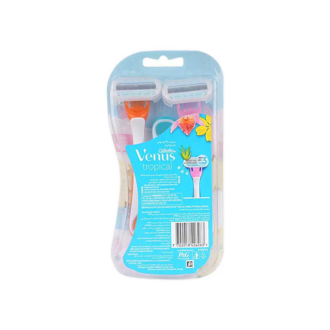 55300-Gillette Venus Tropical 3Pcs +1