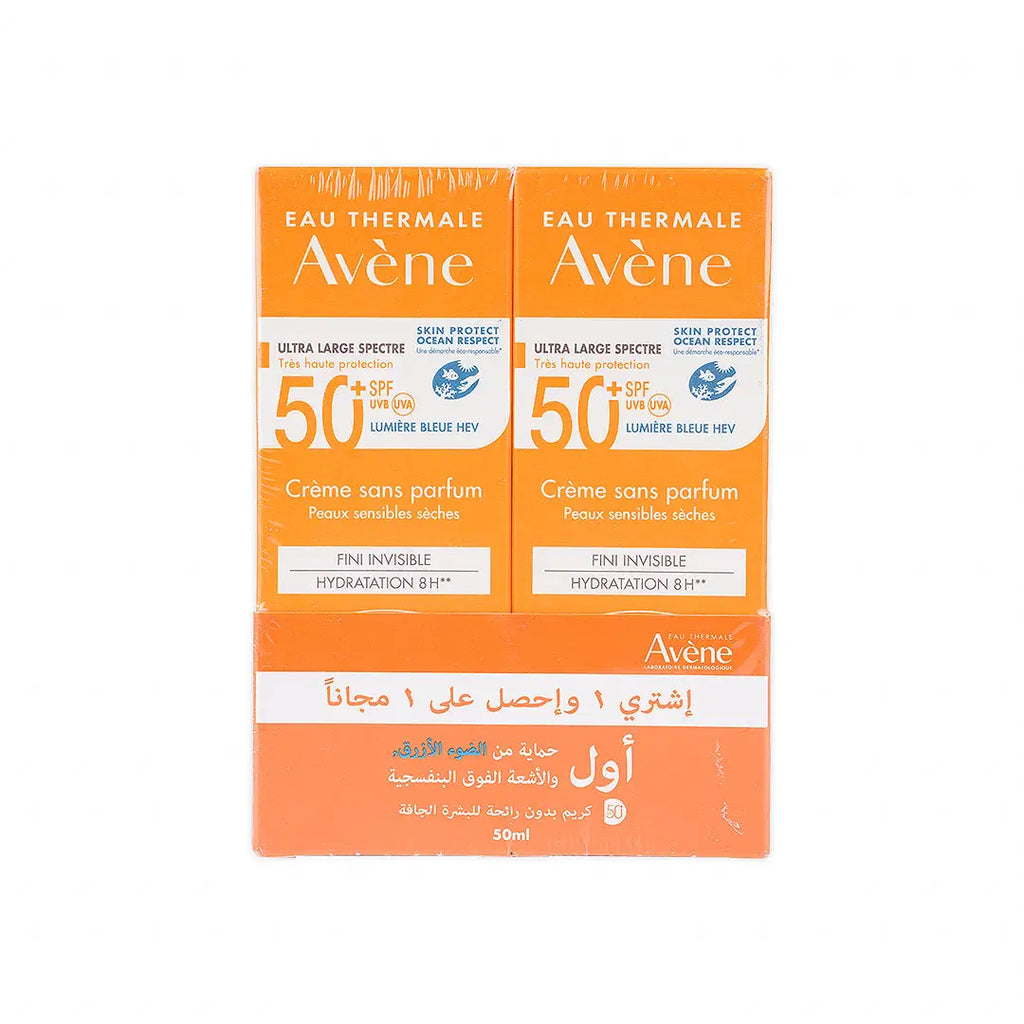 Avene V.H Protection Spf50+ Fragrance Free Cream 50ml (1+1)