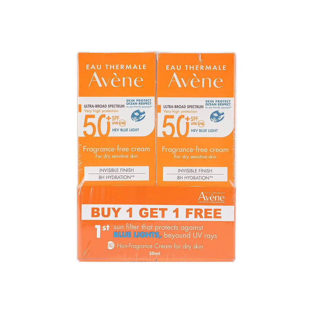 Avene V.H Protection Spf50+ Fragrance Free Cream 50ml (1+1)