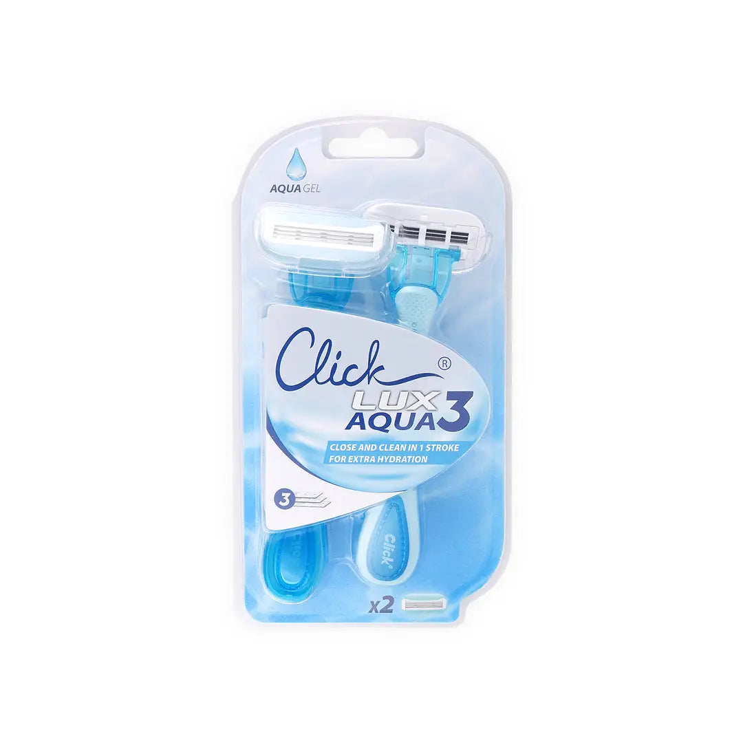 Click Lux3 Aqua 3Blades 2Pcs