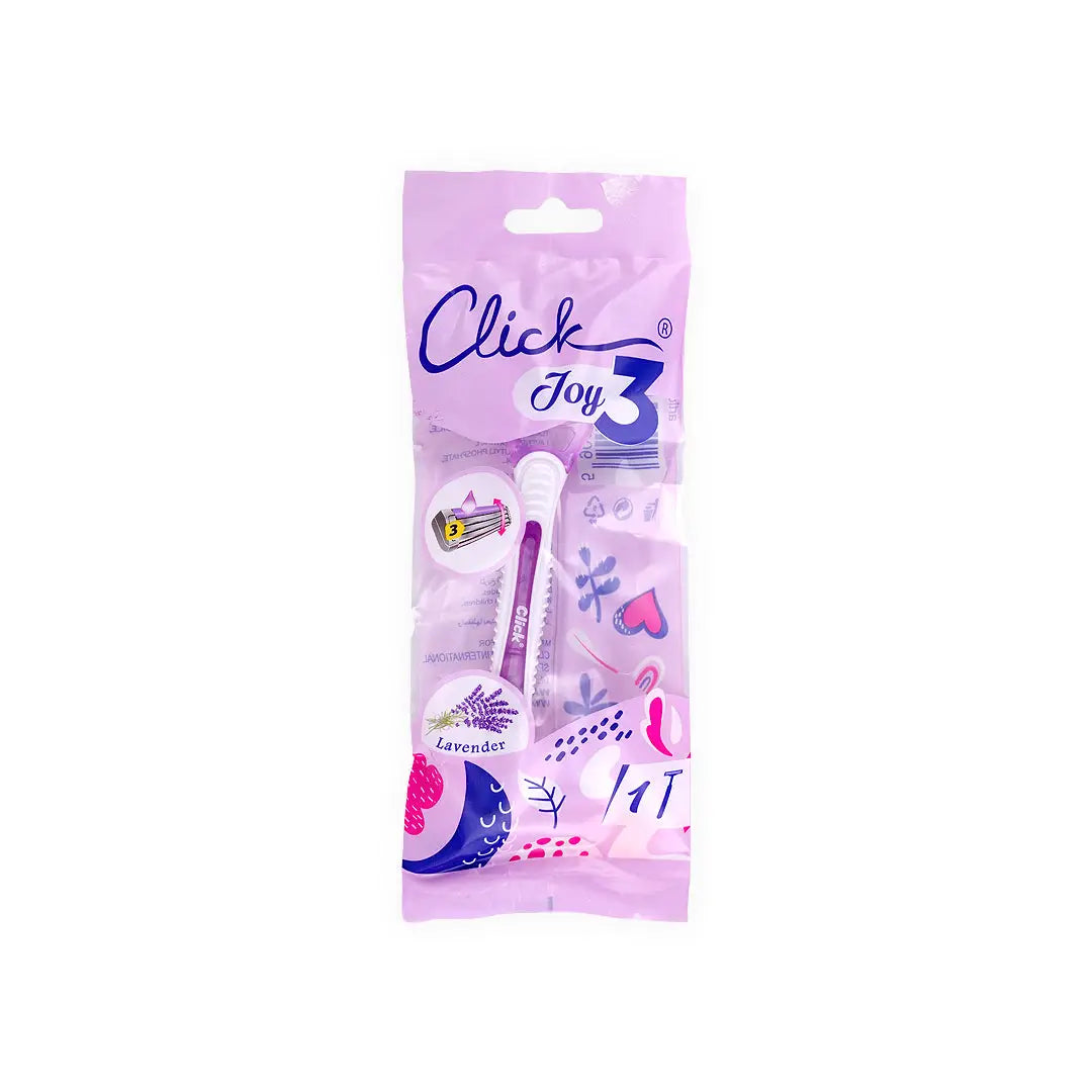 55316-Click Joy 3Blades Lavender 1Pc