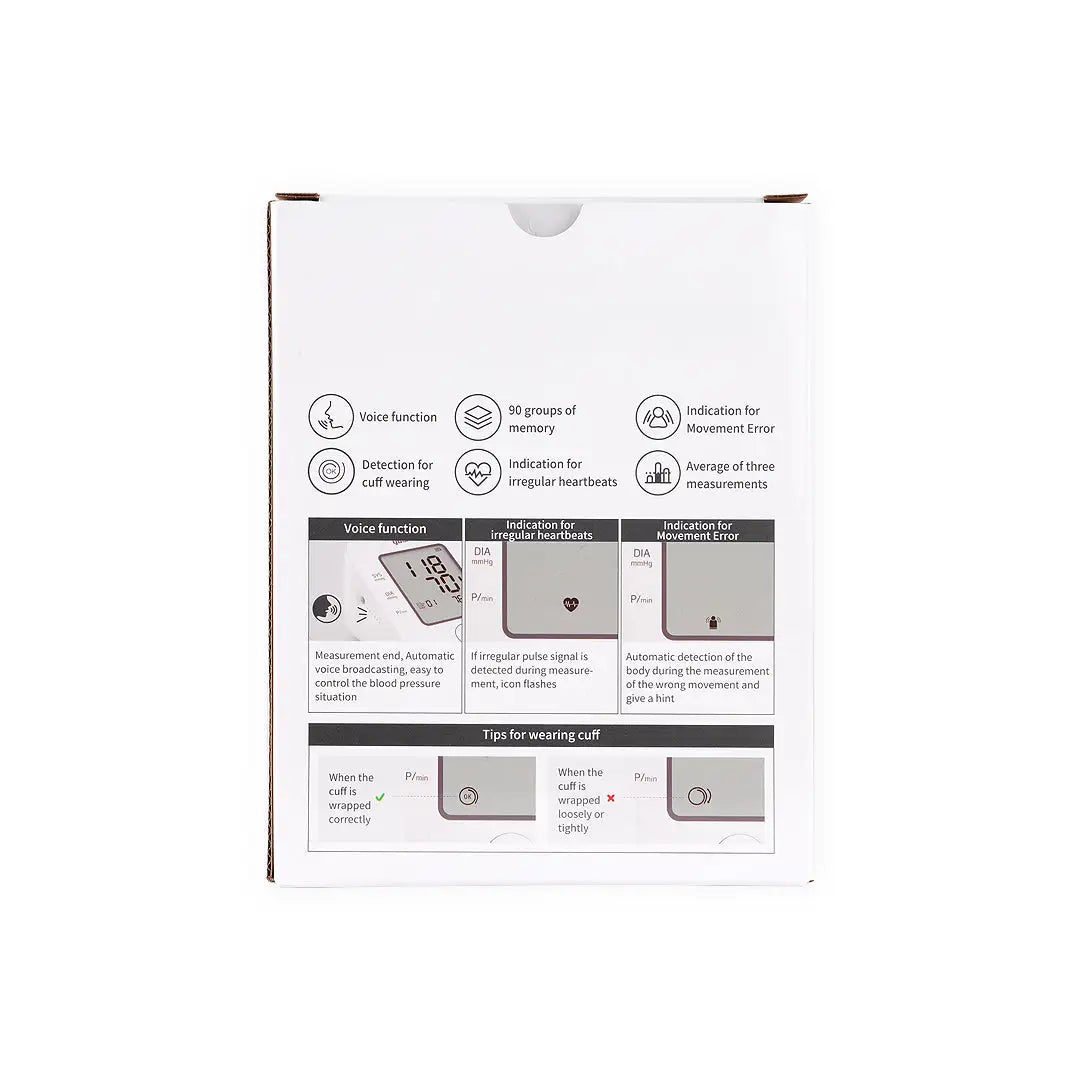 Yuwell Upper Arm BP Monitor with Adaptor-YE660D