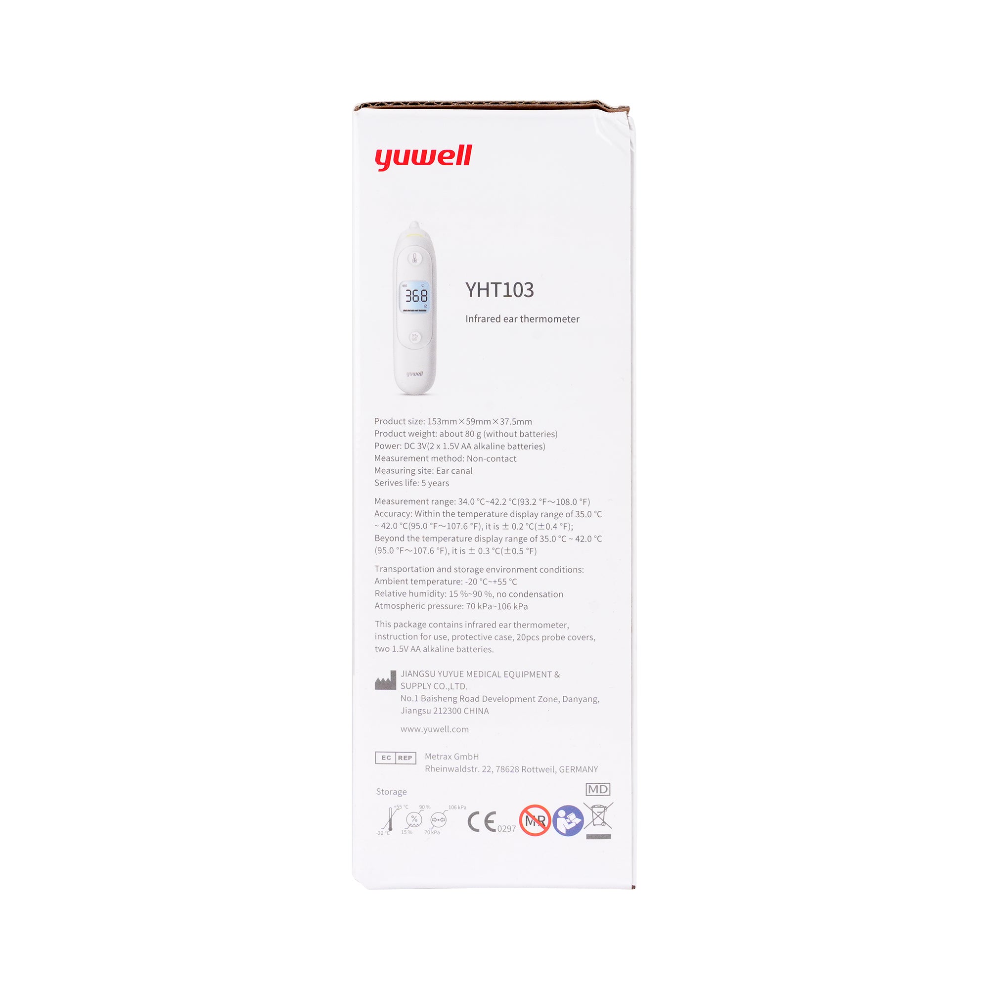 55322-Yuwell Ear Infrared Thermometer-YHT103 +4