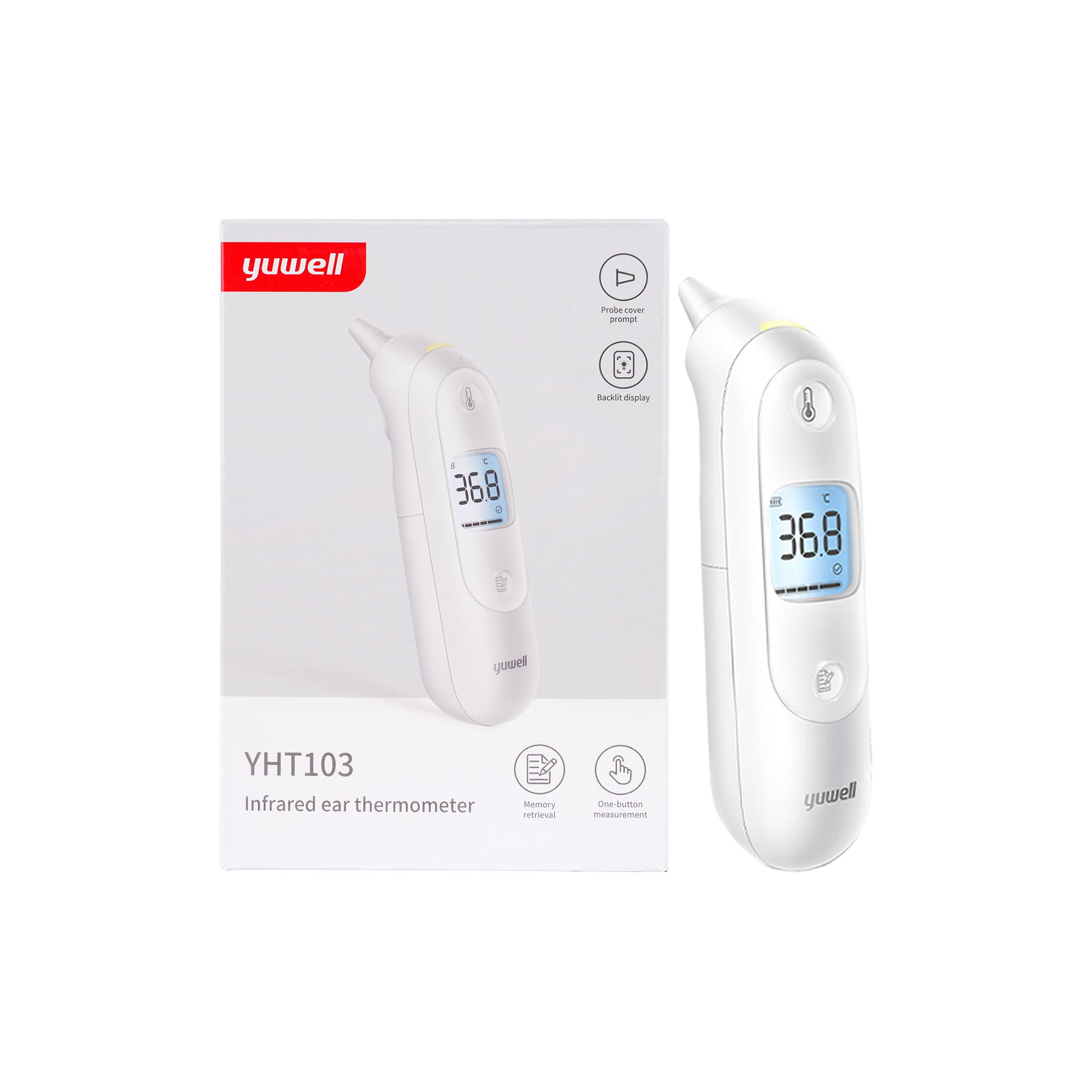 55322-Yuwell Ear Infrared Thermometer-YHT103