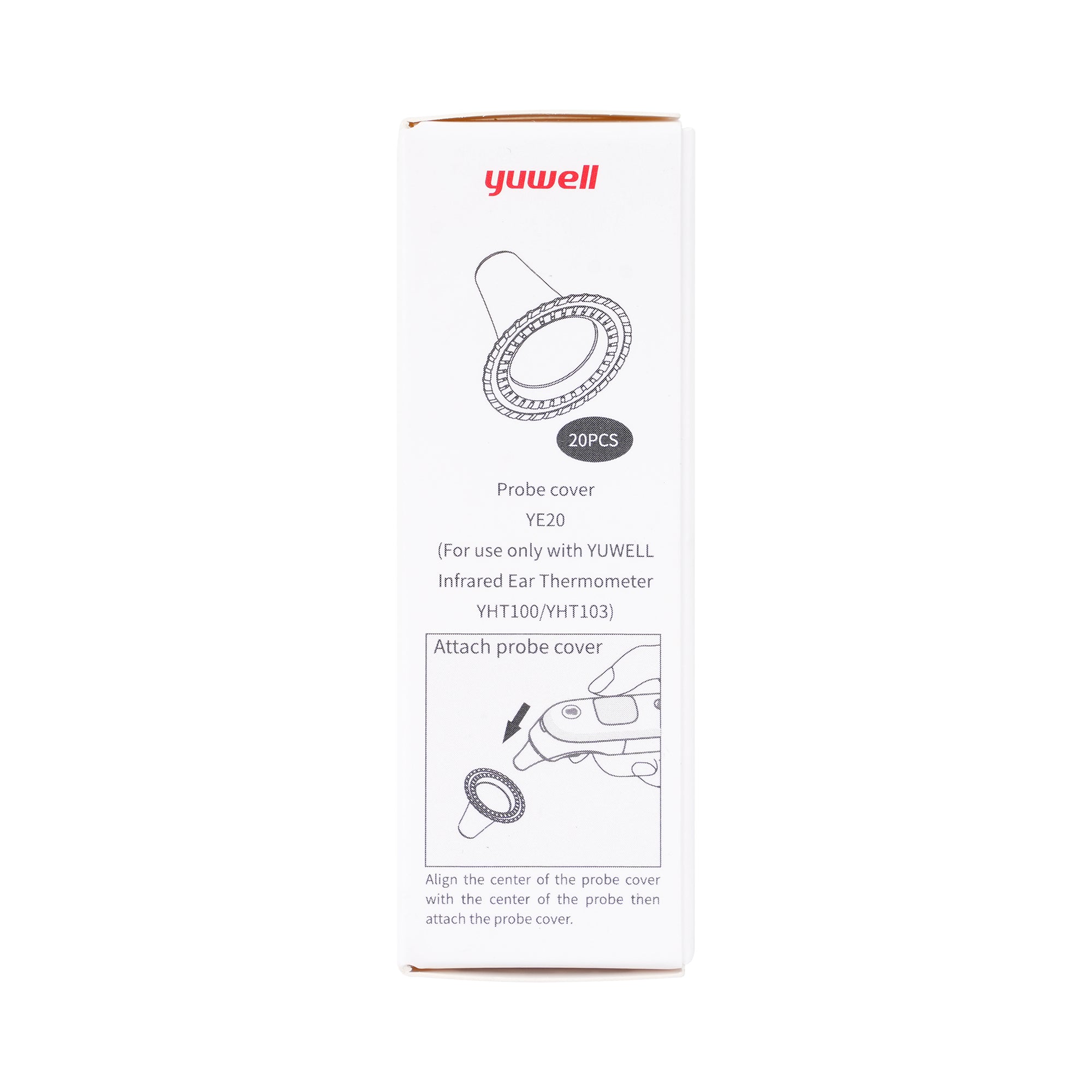 55324-Yuwell Ear Thermometer Cover Caps 20pcs-YE20