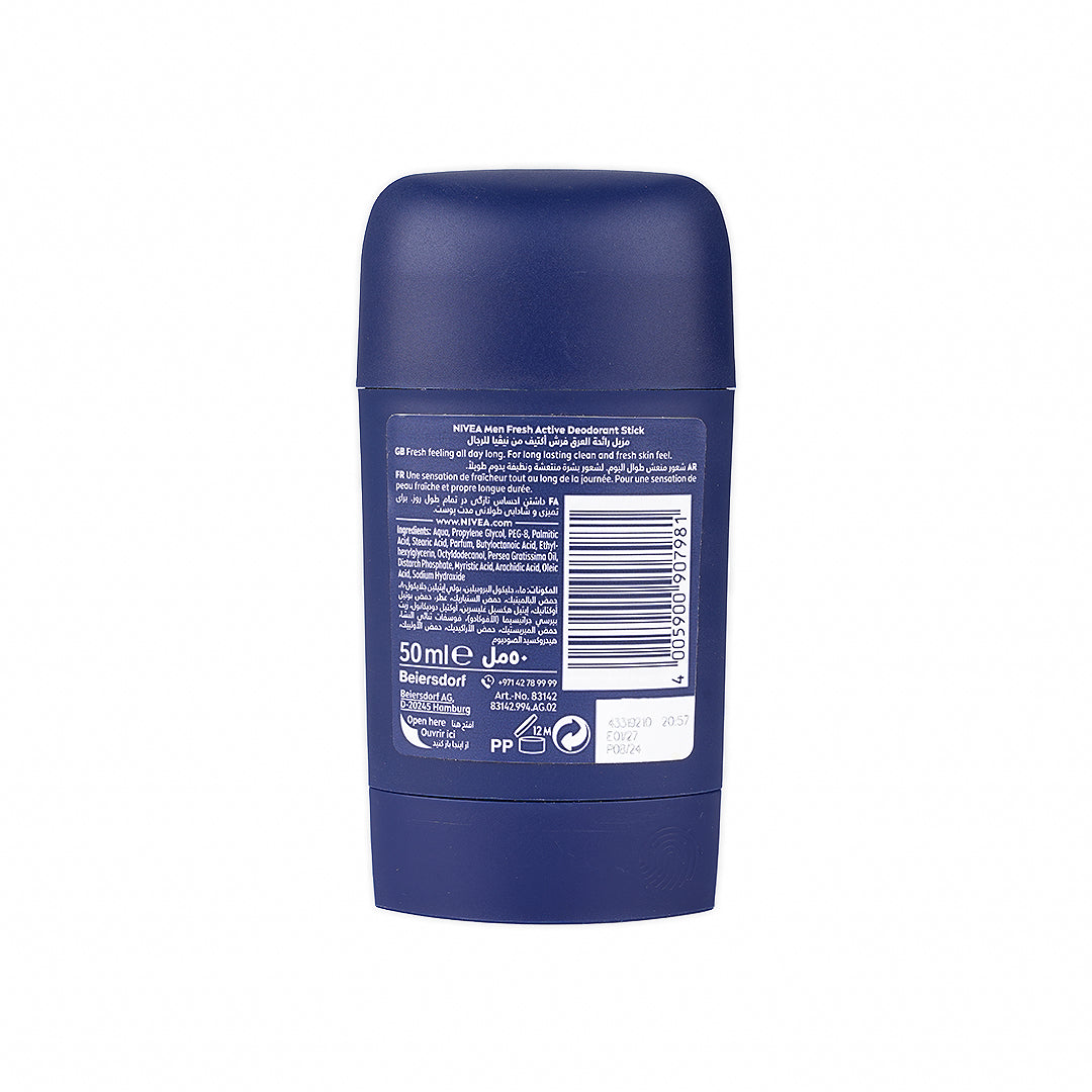Nivea Men 48h Deodorant Stick 50ml-Fresh Active