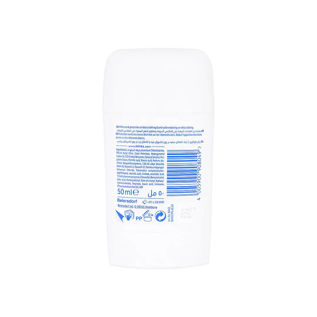 Nivea 72h Anti-Perspirant Stick 50ml-Black & White