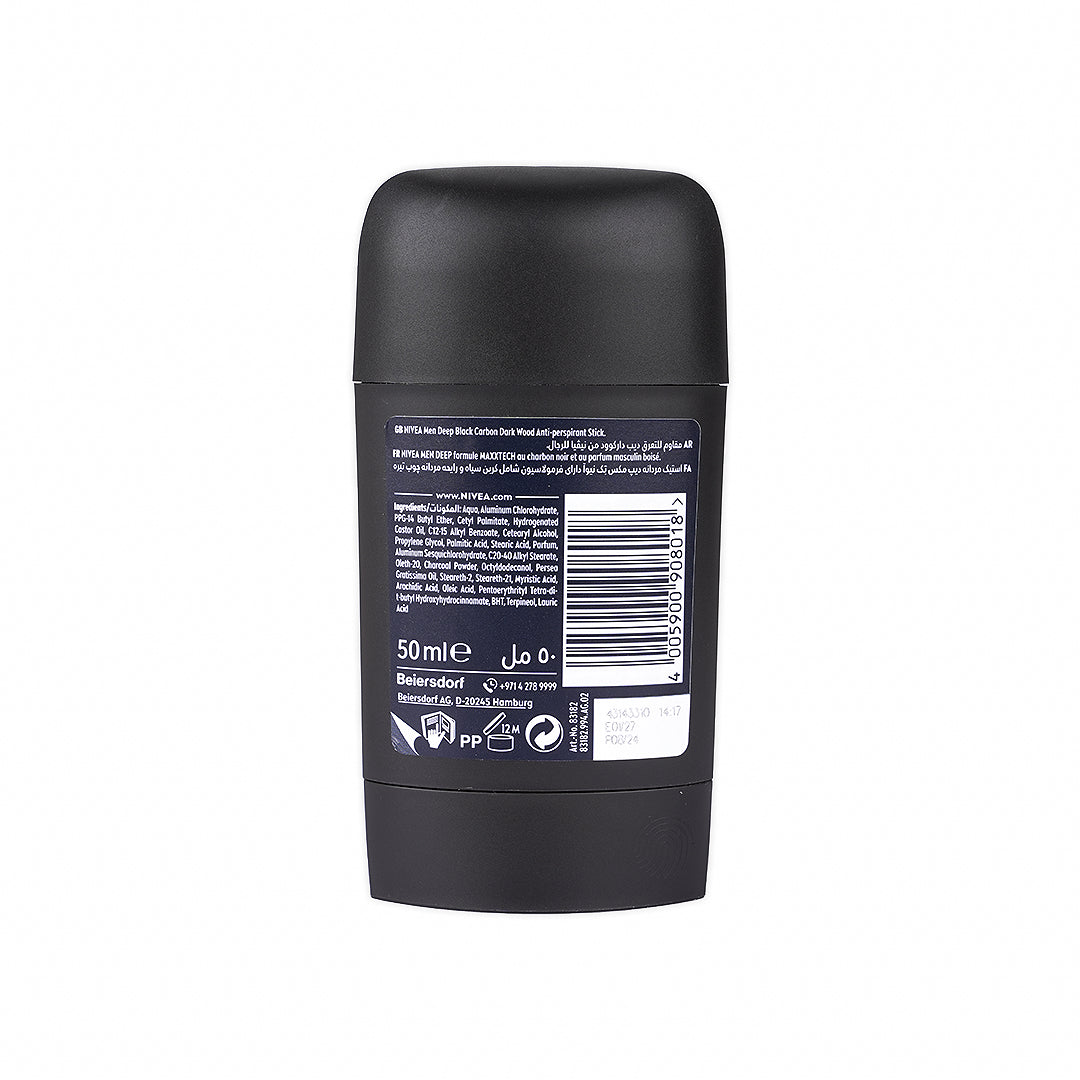 Nivea Men 72h Anti-Perspirant Stick 50ml-Deep Darkwood