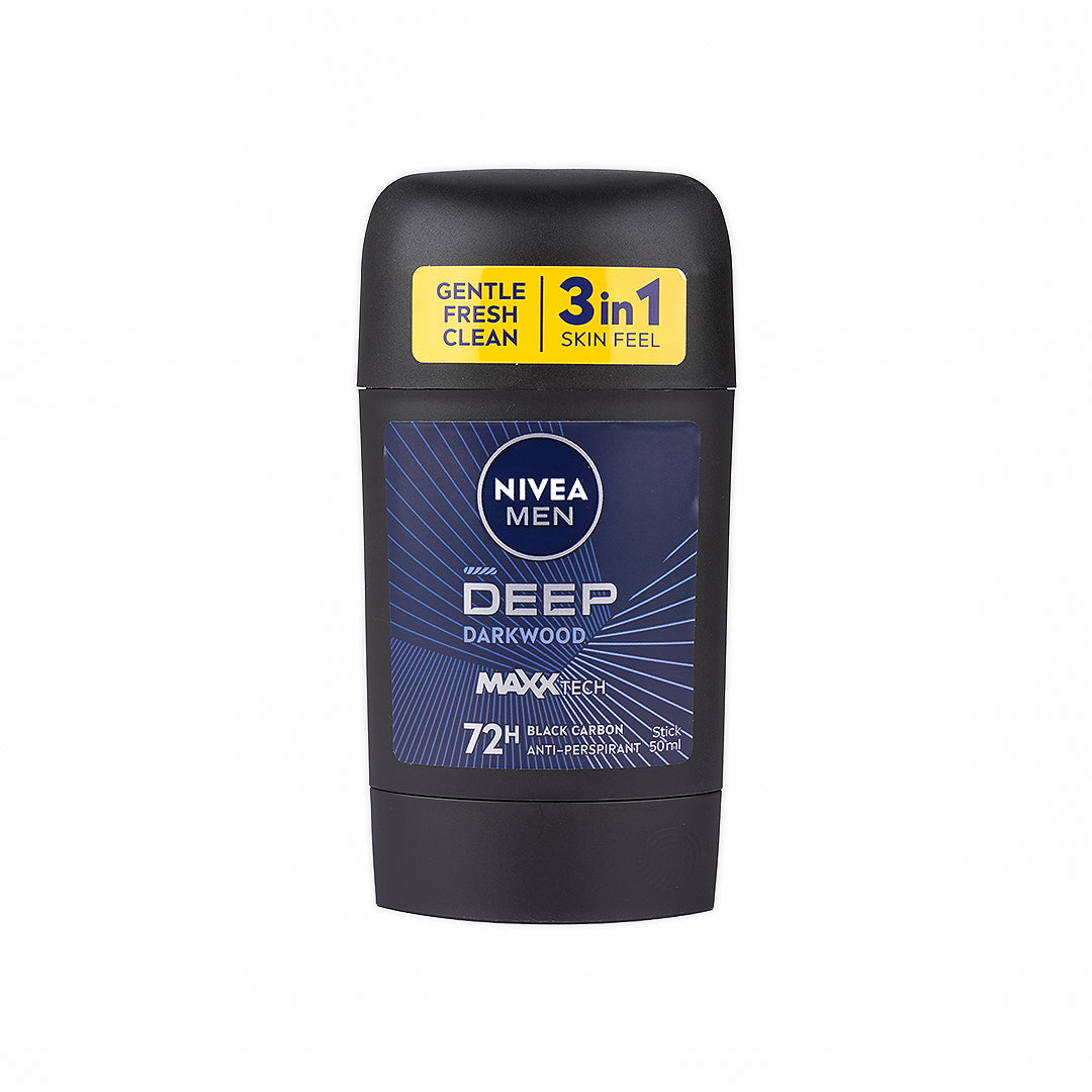 Nivea Men 72h Anti-Perspirant Stick 50ml-Deep Darkwood