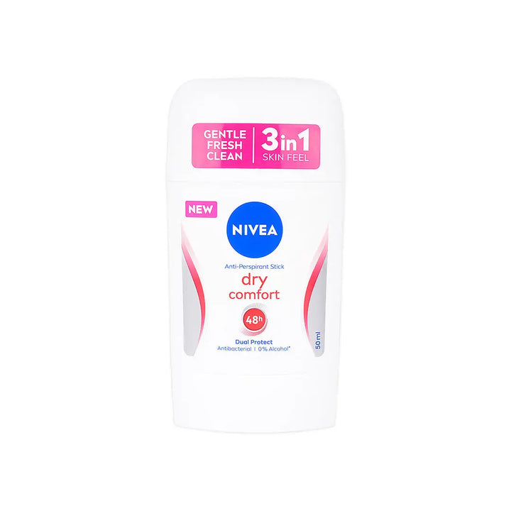 55347-Nivea 48h Anti-Perspirant Stick 50ml-Dry Comfort