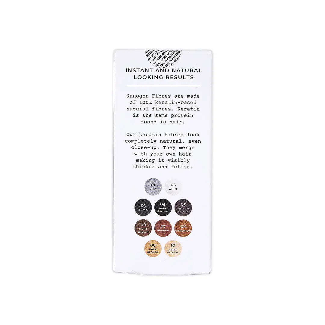 Nanogen Hair Fibres No.6-Light Brown