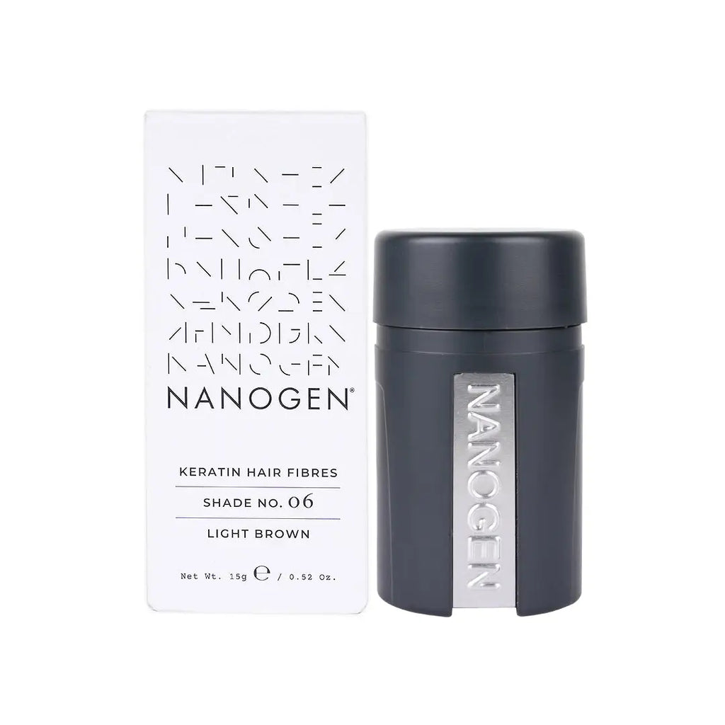 Nanogen Hair Fibres No.6-Light Brown