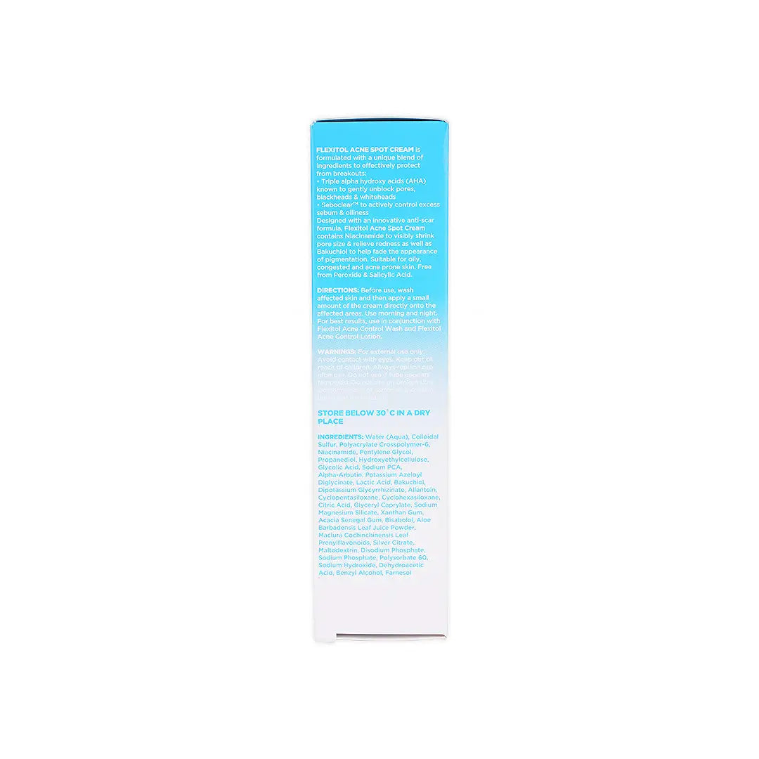 Flexitol Acne Spot Cream 30g