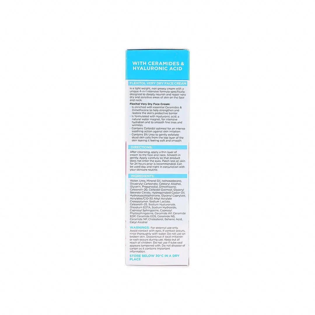 Flexitol Very Dry Face Cream 50g