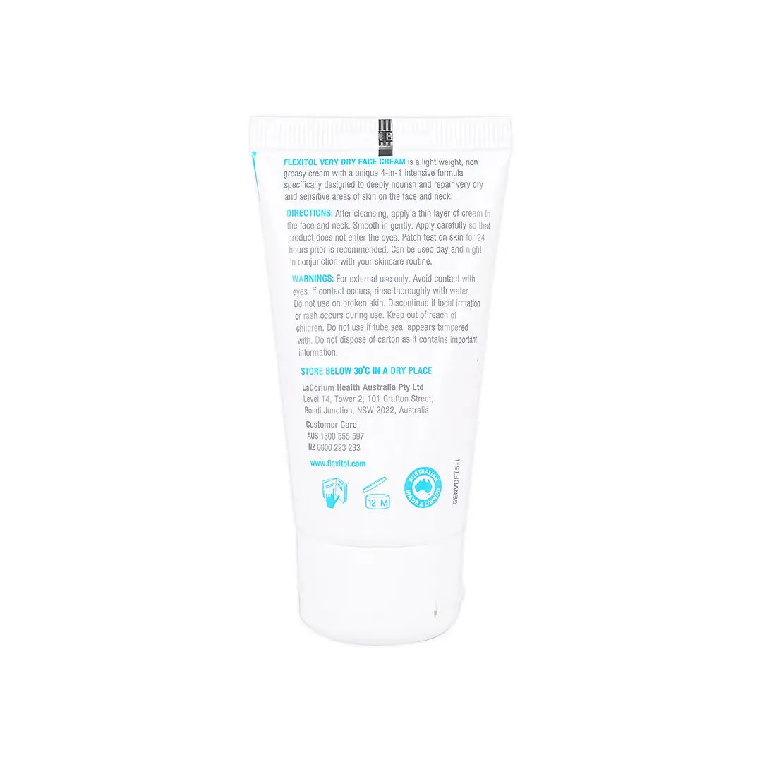 Flexitol Very Dry Face Cream 50g